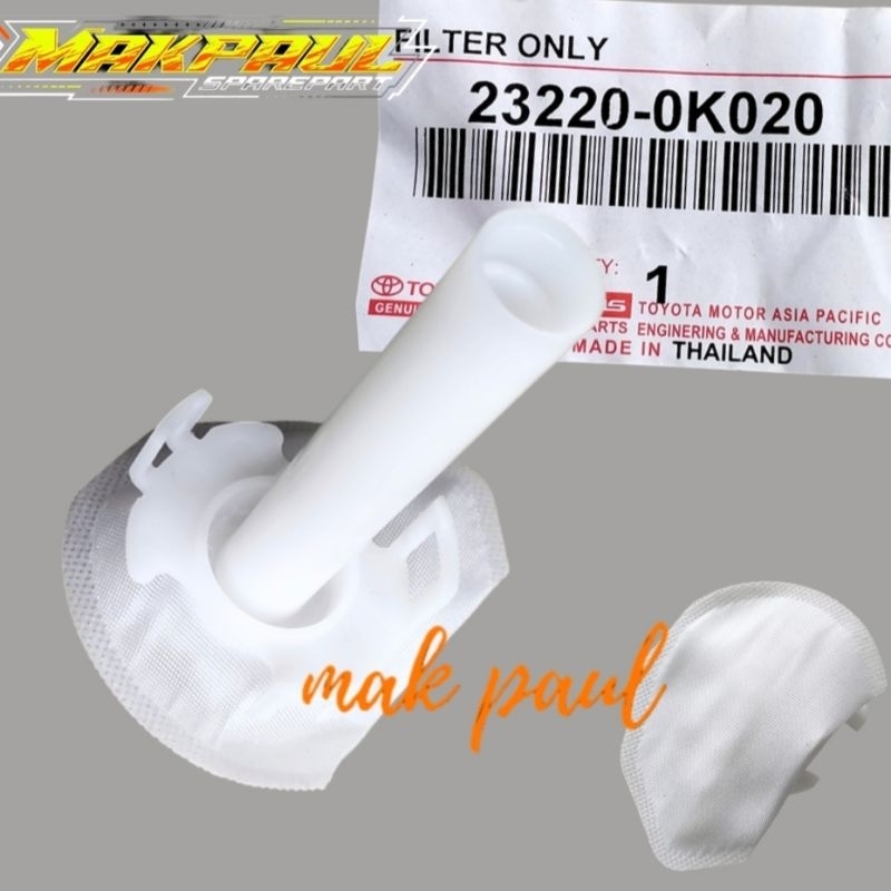 filter solar bbm fuel pump INNOVA HILUX FORTUNER 2006 - 2015 ORIGINAL