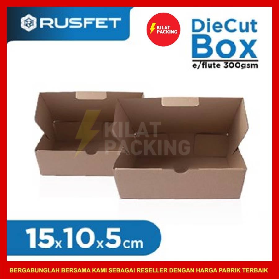 

Kardus Box Diecut Kardus Packing Coklat Kotak Box Kartun Dus Polos Satuan Rusfet