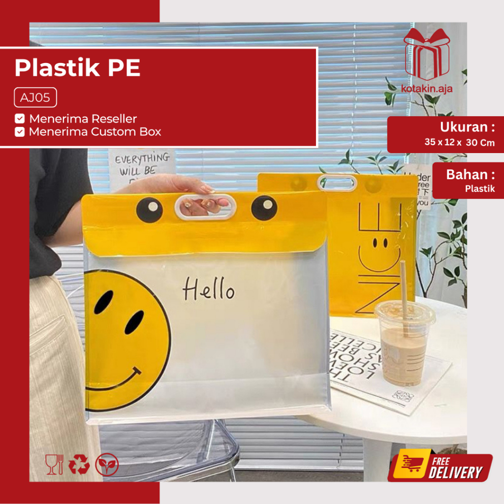 

Paperbag Motif / Goodiebag Motif / Plastik Souvenir / Plastik Goodiebag / Tas Kado I AJ05