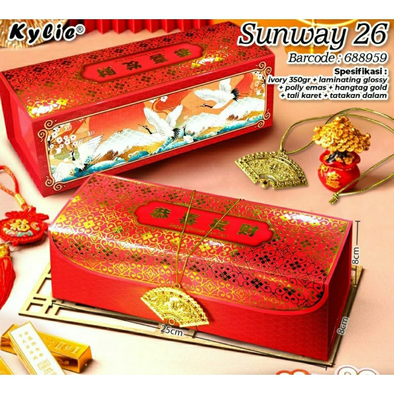 

BOX DUS PACKAGING SINCHIA/HAMPERS IMLEK/ 25X8X8/BOX SUNWAY 26