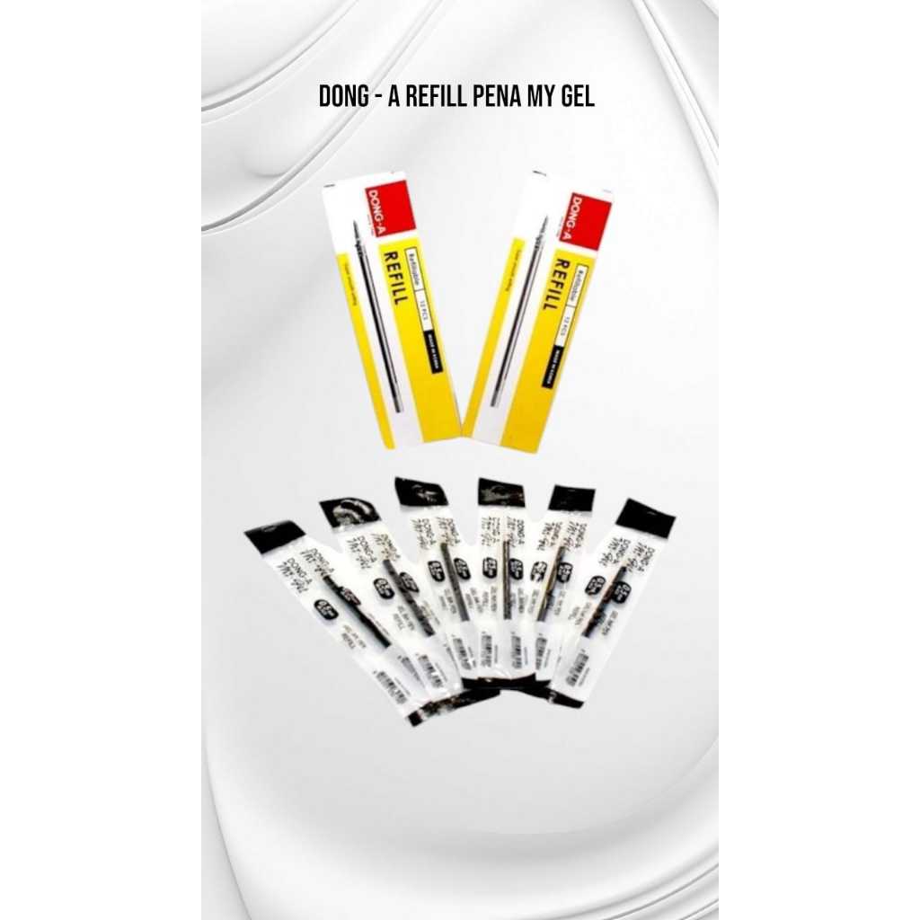 

DONG -A REFIL PENA / TINTA ISI ULANG MY GEL 0.5 MM