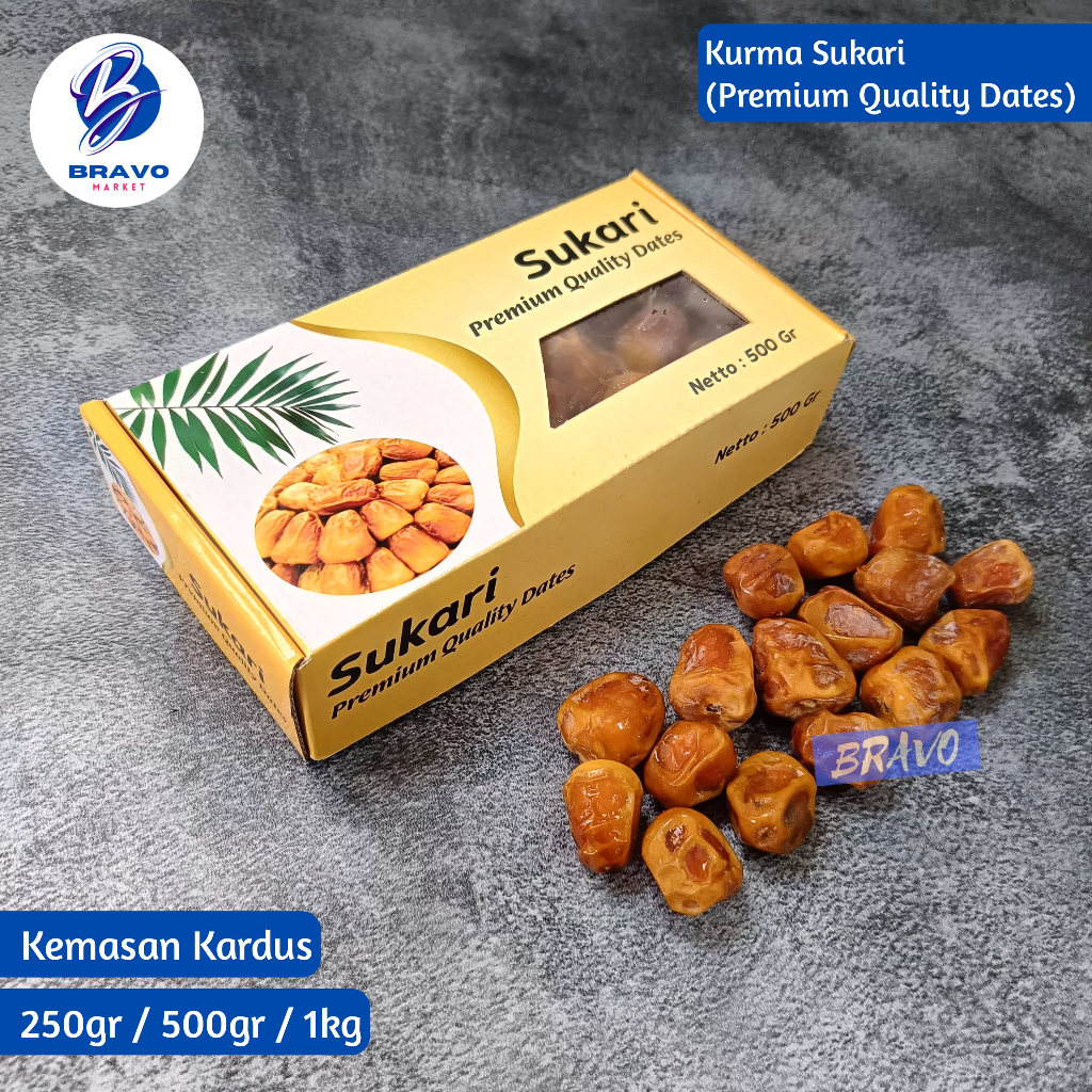 

Kurma Sukari 500gr x 12pcs - Sukari 500gr 1 karton