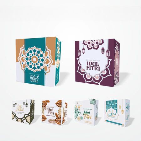 

10 Pcs Box Parcel Hampers Lebaran Uk 35x25x33cm Packaging Eid Mubarak Kotak Idul Fitri