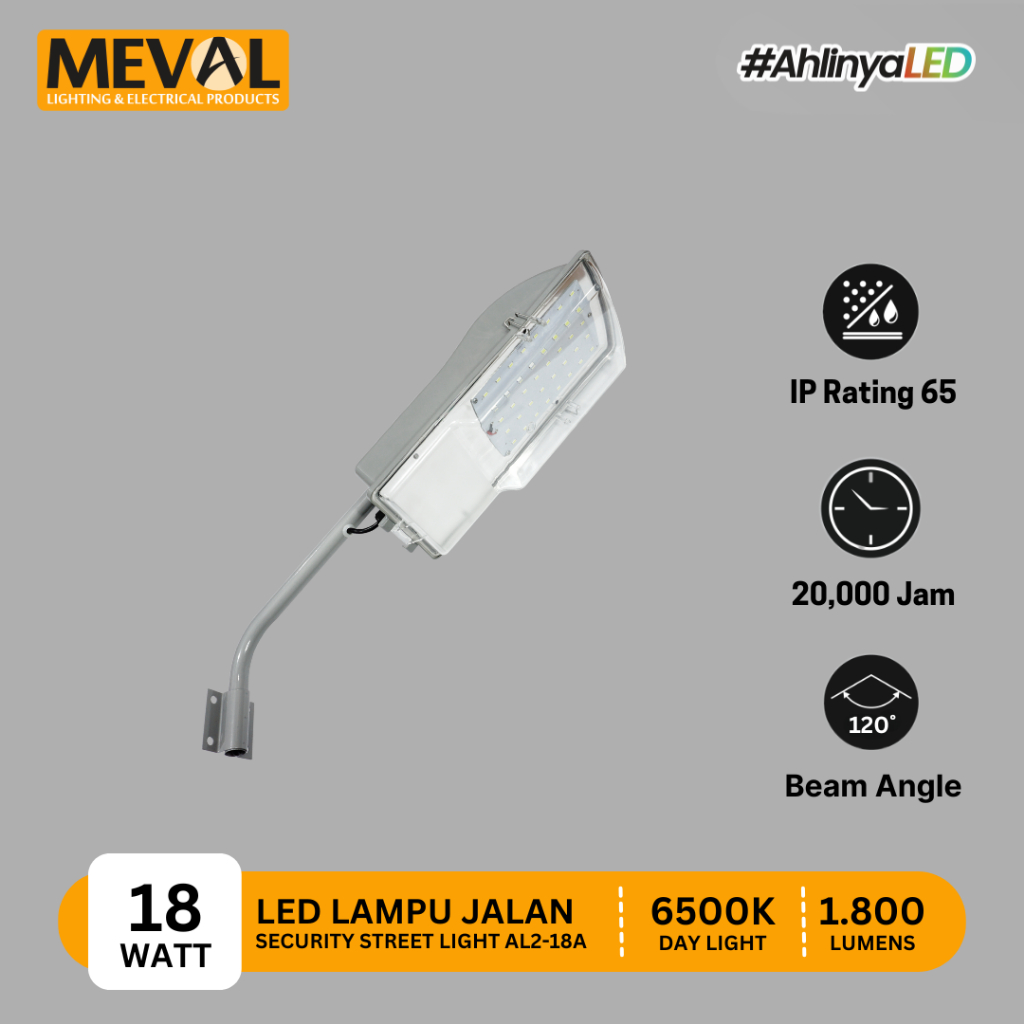 MEVAL Lampu Penerangan Jalan PJU LED Street Light