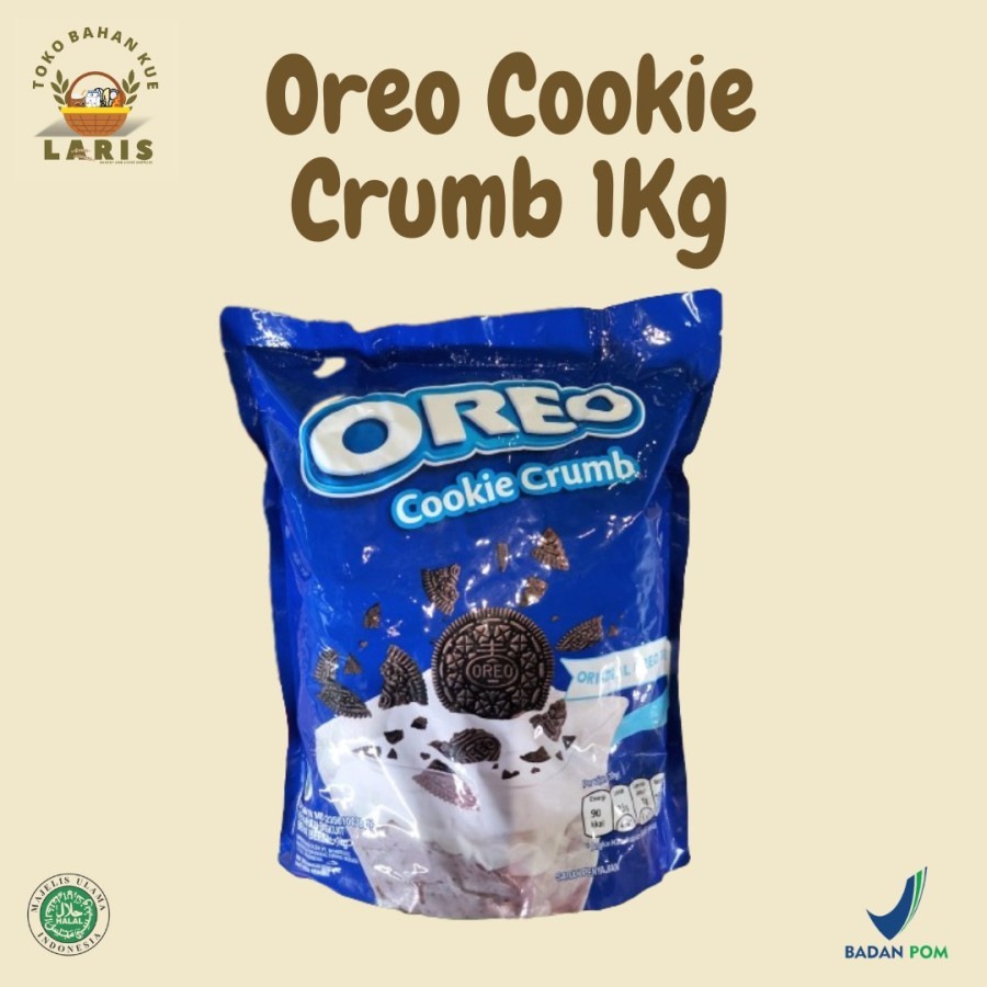 

OREO COOKIE CRUMB KEMASAN 1 KG