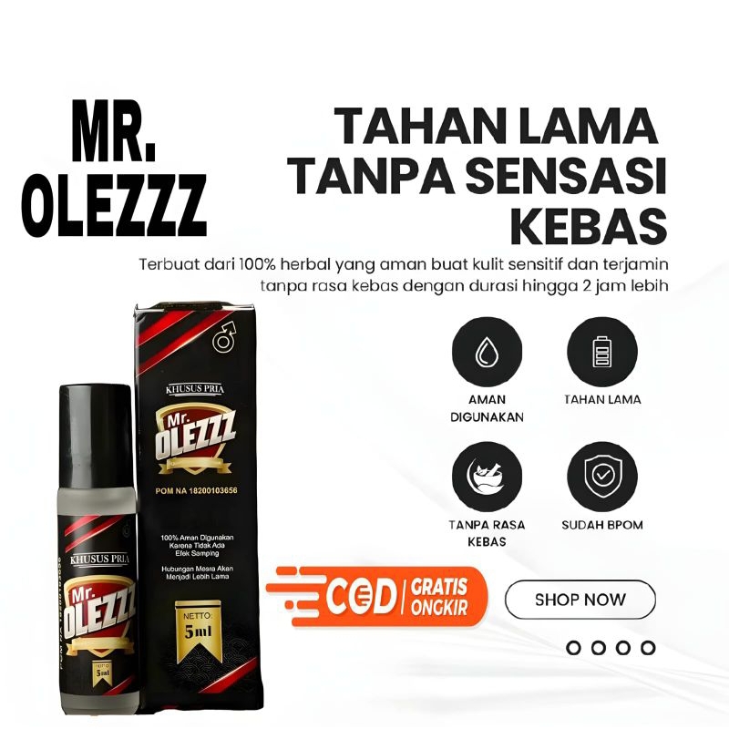 Hajar JAHANAM Mr.Oles Premium Original | Minyak Pria kuat tidak KEBAS,stamina meningkat Obat Oles Ta