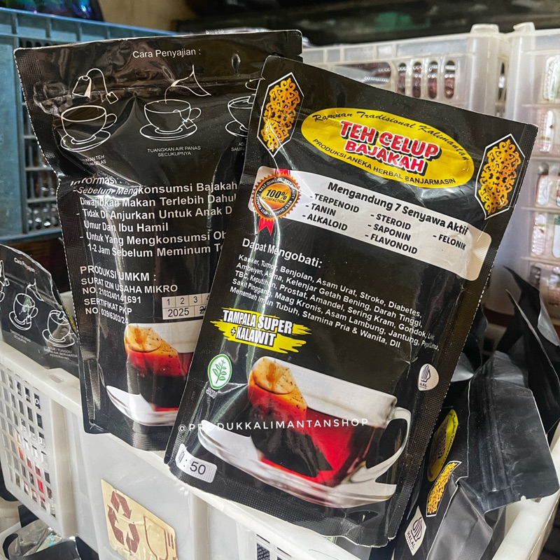 

Teh Bajakah Tampala + Kalalawit isi 50 kantong