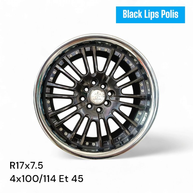 Velg Durandal R17 Pcd 4 x 100/114 Lebar 7.5