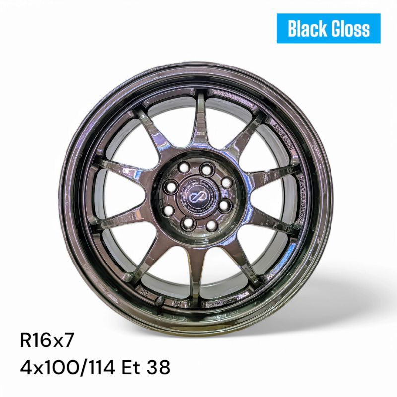 Velg Enkei Tarmac R16 Pcd 4 x 100/114 Lebar 7 Et 38