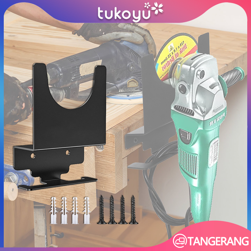 Angle Grinde Storage Rack-Gantungan Angle Grinde-Angle Grinde Storage Bracket Wall-Mounted