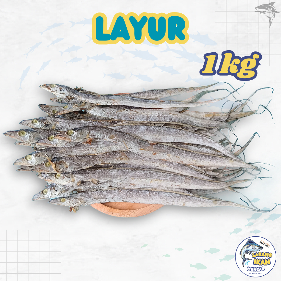 

IKAN LAYUR KERING 1 kg / LAYUR ASIN SUPER PREMIUM TERMURAH