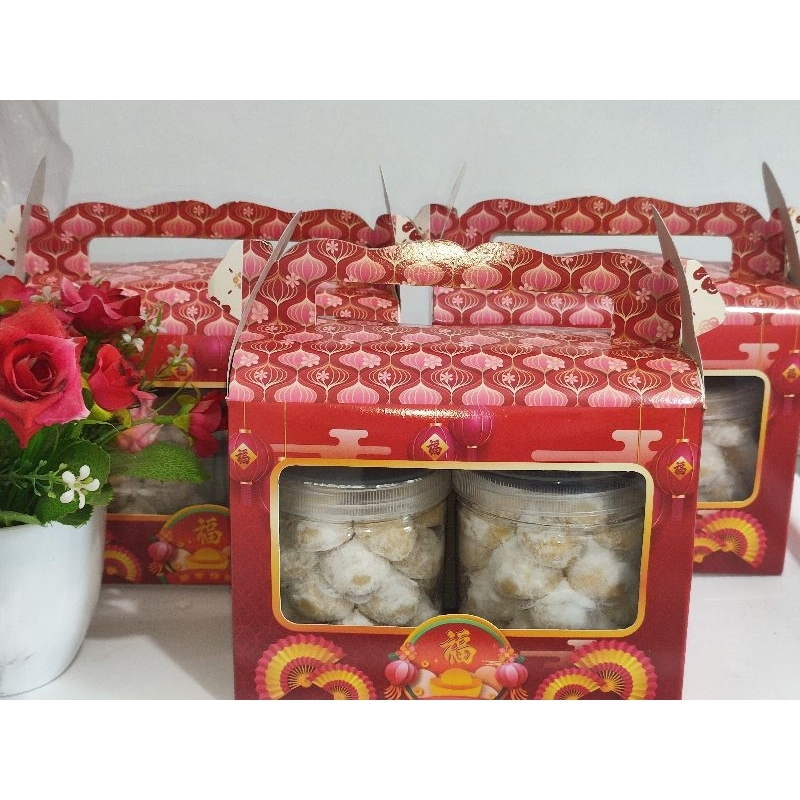 

hampers imlek kue kering putri salju