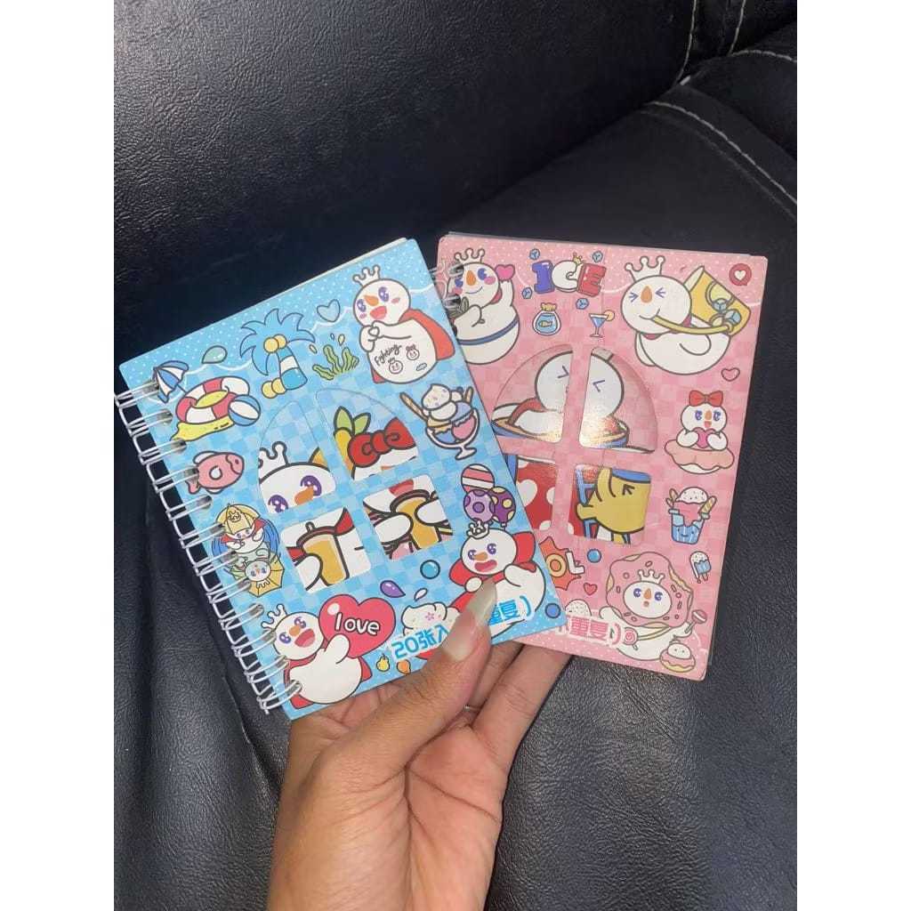 

Sticker Binder Sticker Buku Aesthentic Mixue Sticker Anti Air Isi 20 Lembar Stiker Murah