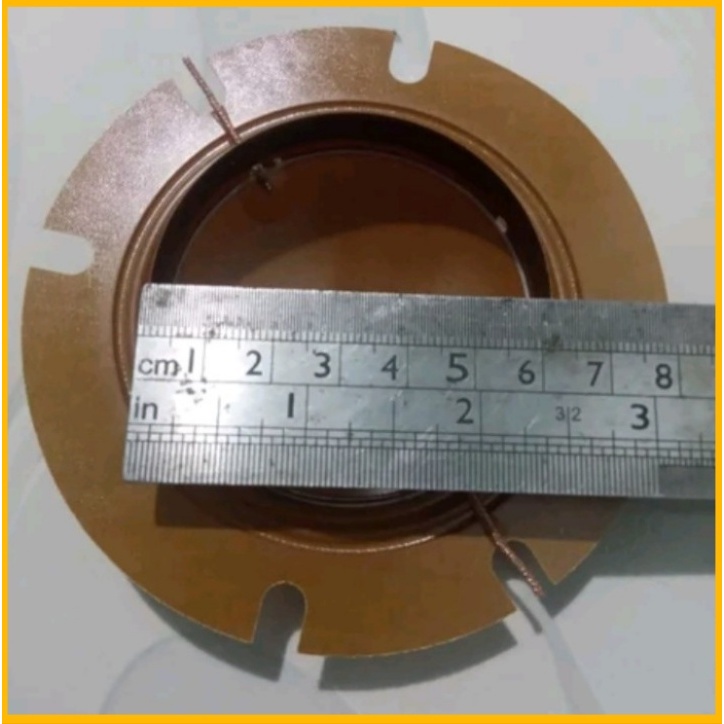 spull spul membran toa speaker horn diameter 60,5mm
