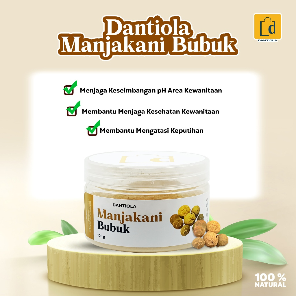 

Dantiola Manjakani Bubuk Kemasan 100 Gram