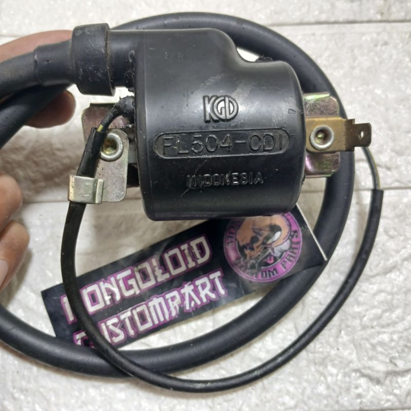 Original KGD indonesia ignition coil koil supra x 100 lama astrea grand prima legenda impressa win 1