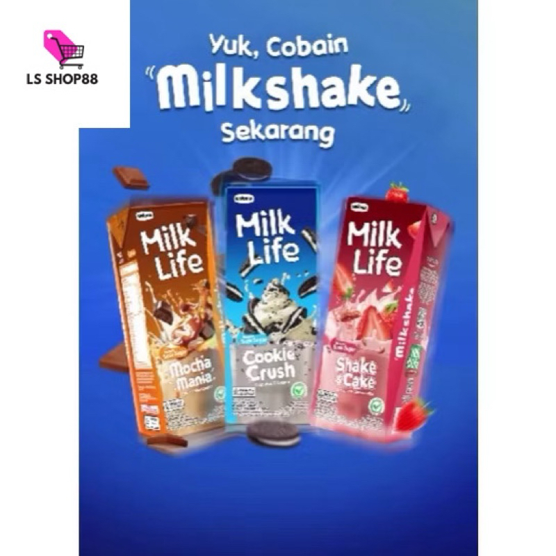 

Susu UHT Milk Life 200ml