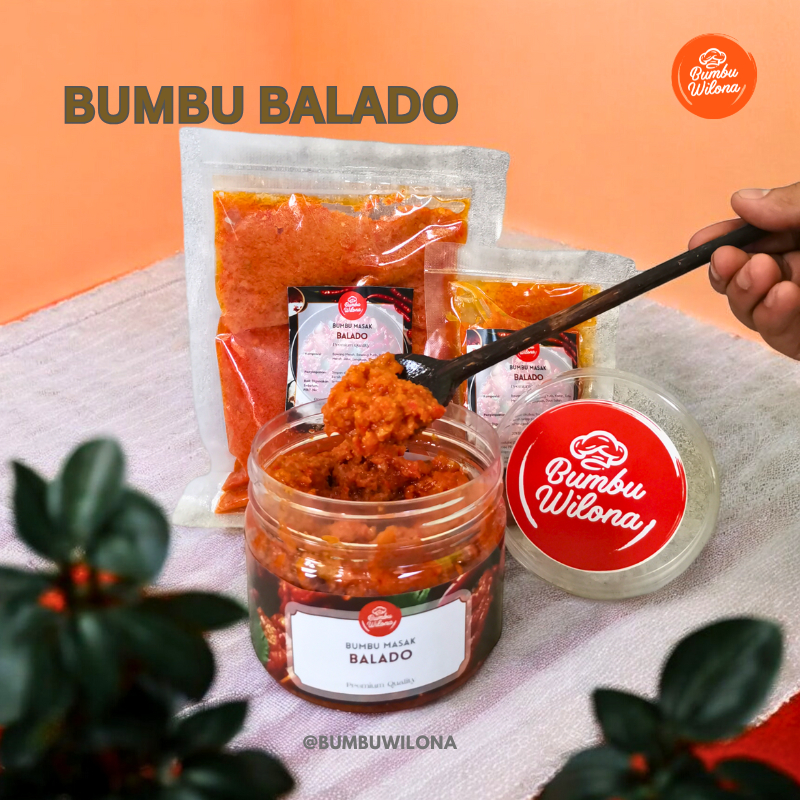 

BUMBU BALADO | BUMBU MURNI FRESH HOMEMADE PREMIUM NON MSG/PERASA/PENGAWET