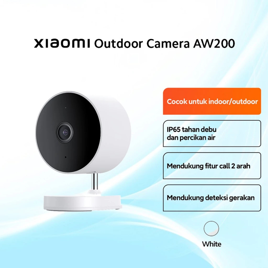 Xiaomi Outdoor Camera AW200 | IP65 Tahan Debu CCTV IP Cam
