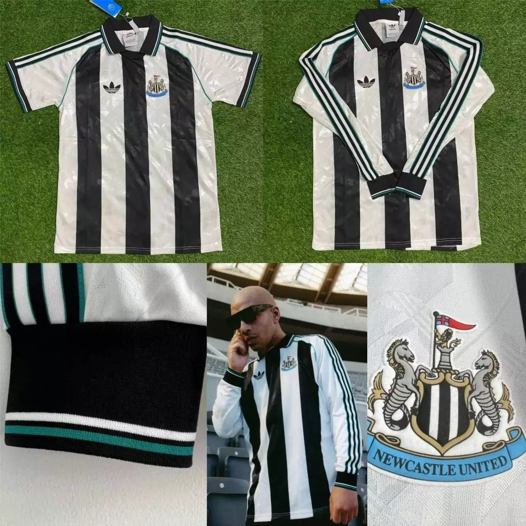JERSEY NEWCASTLE LIFESTYLER SHORT & LONGSLEEVE 2024 100% BEST QUALITY