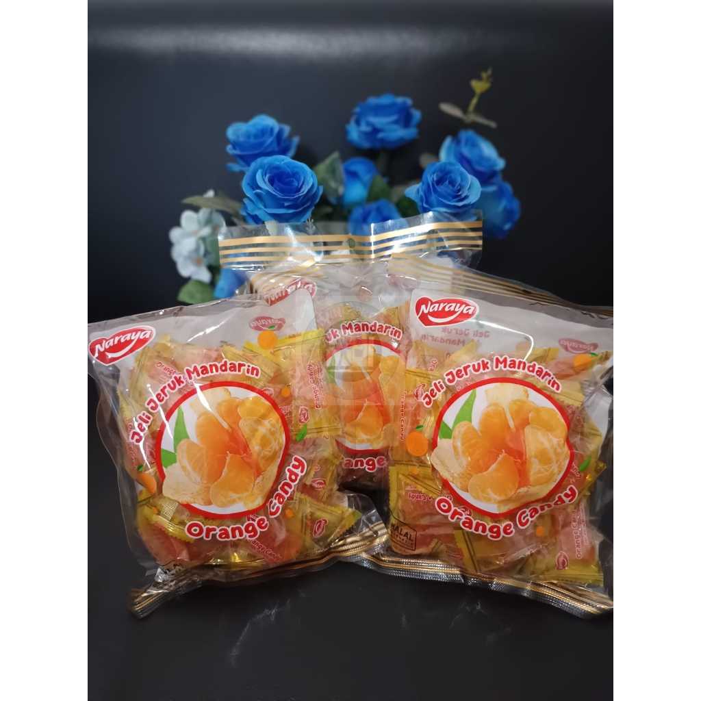 

Permen Jelly Jeruk Mandarin Orange Naraya 500Gr