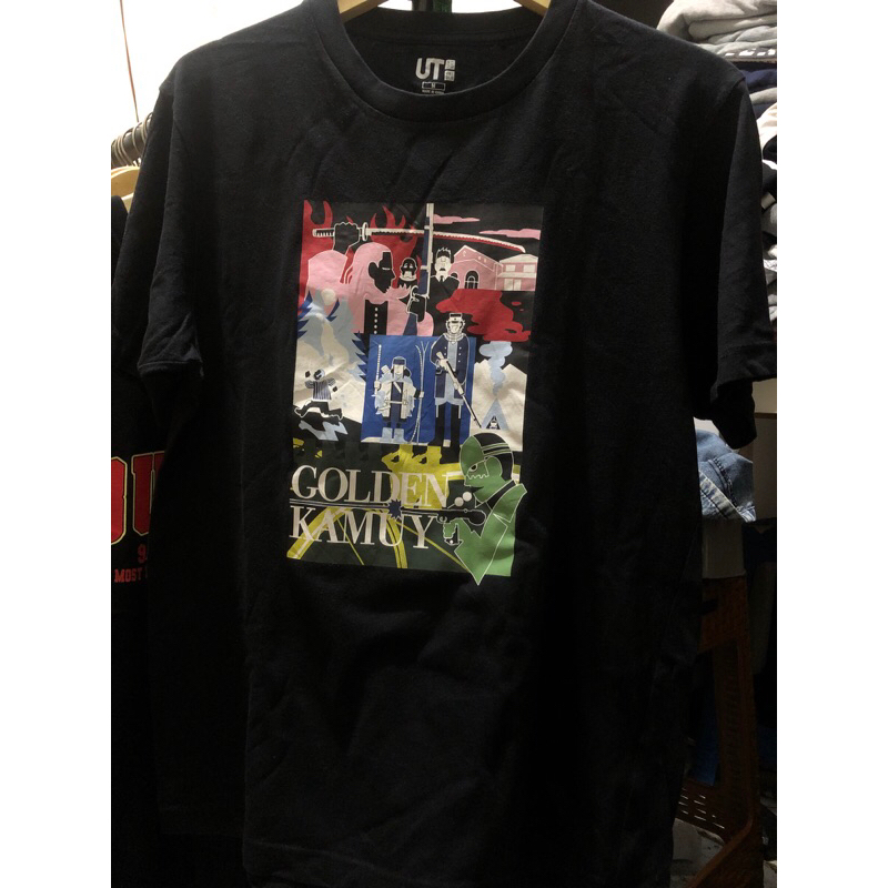 RARE UNIQLO UT Golden Kamuy Japan Manga T-Shirt PL