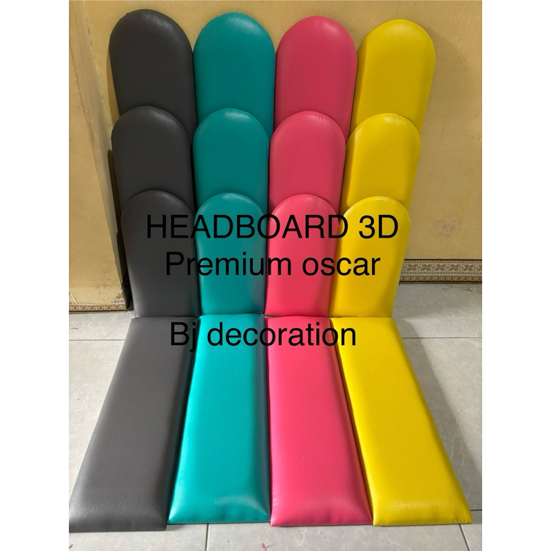 HEADBOARD 3D 20cm x 60cm WALL PANEL SANDARAN KASUR DAN DEKORASI DINDING