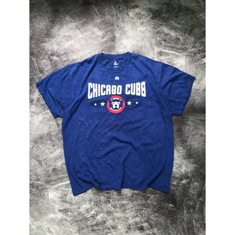 T-SHIRT MAJESTIC CHICAGO CUBS SECOND