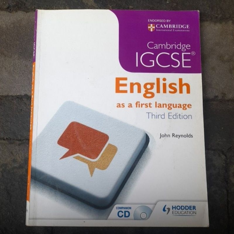 CAMBRIDGE IGCSE/ENGLISH  AS A FIRST LANGUAGE THIRD EDITION