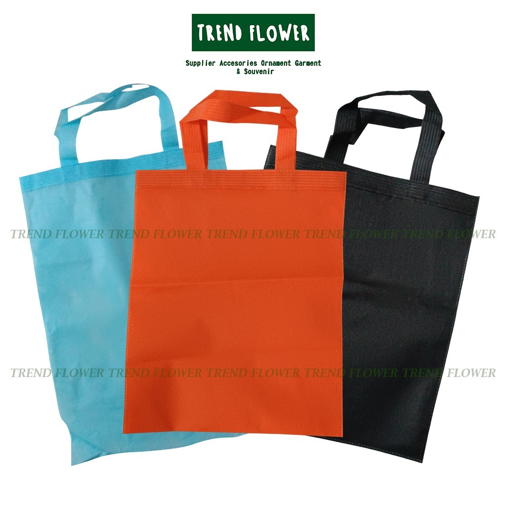 

[PER LUSIN] Tas Handle Spundbond Non Woven Tas Parcel Tas Belanja Tas Souvenir