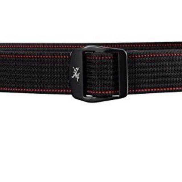 ikat pinggang arcteryx / sabuk outdoor belt arcteryx / belt kanvas kepala besi