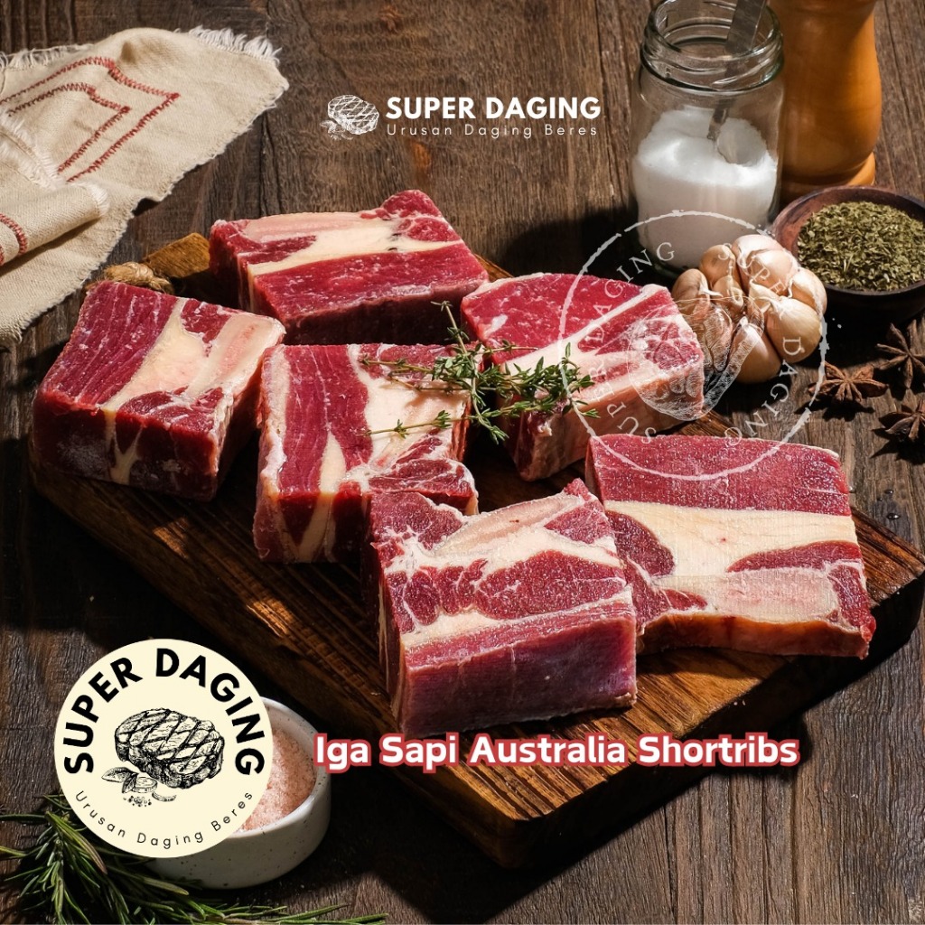 

Iga Shortribs Impor Premium 500g - Super Daging Tangerang