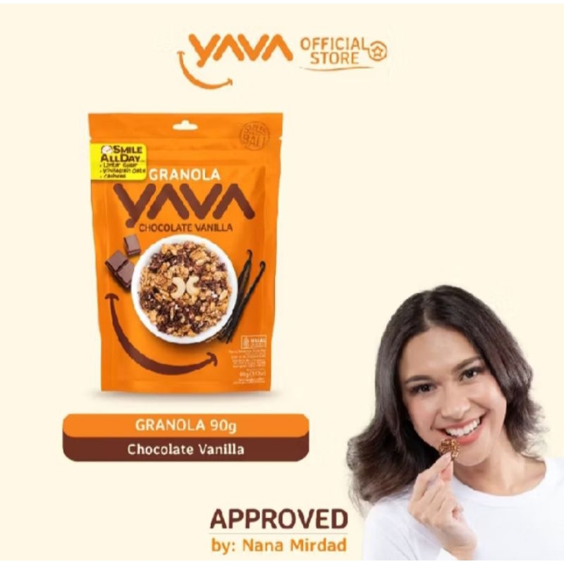 

YAVA GRANOLA CHOCOLATE BANANA 90g