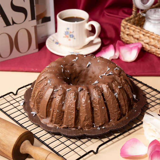 

Swirl Pound Cake / Marble Cake Chocolate & Plain