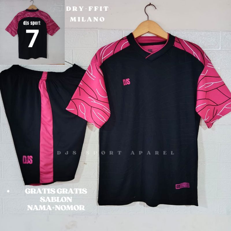 1 stel jersey futsal baju bola dewasa gratis  pasang sablon nama nomor terbaru 2025