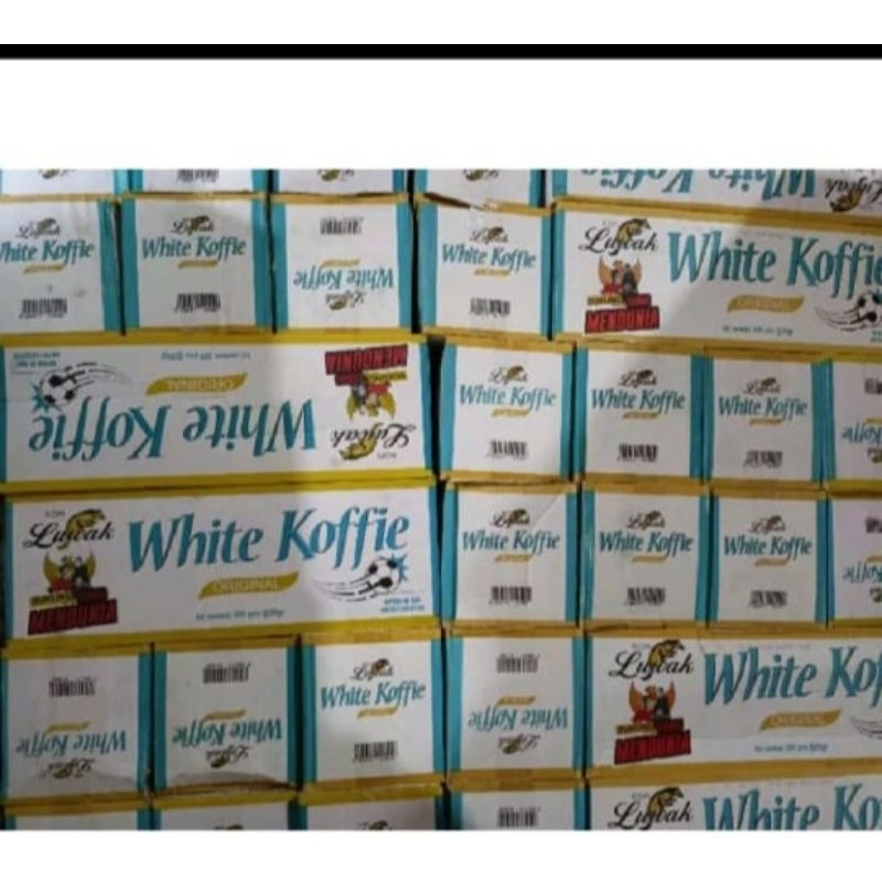 

LUWAK WHITE COFFEE 1 dus @12renceng