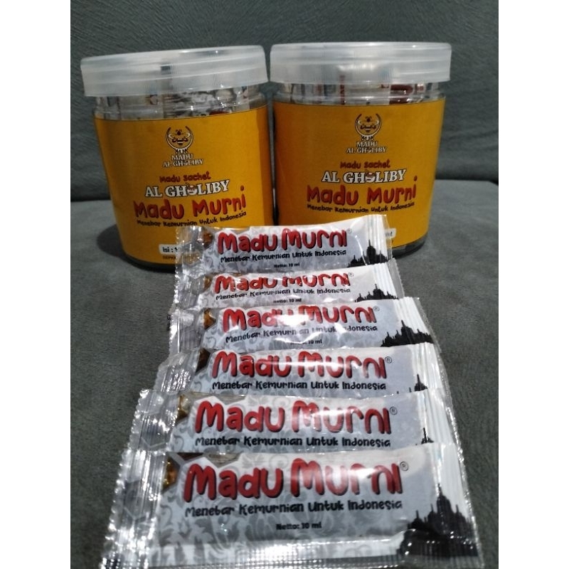 

MADU MURNI AL GHOLIBY KEMASAN SACHETAN
