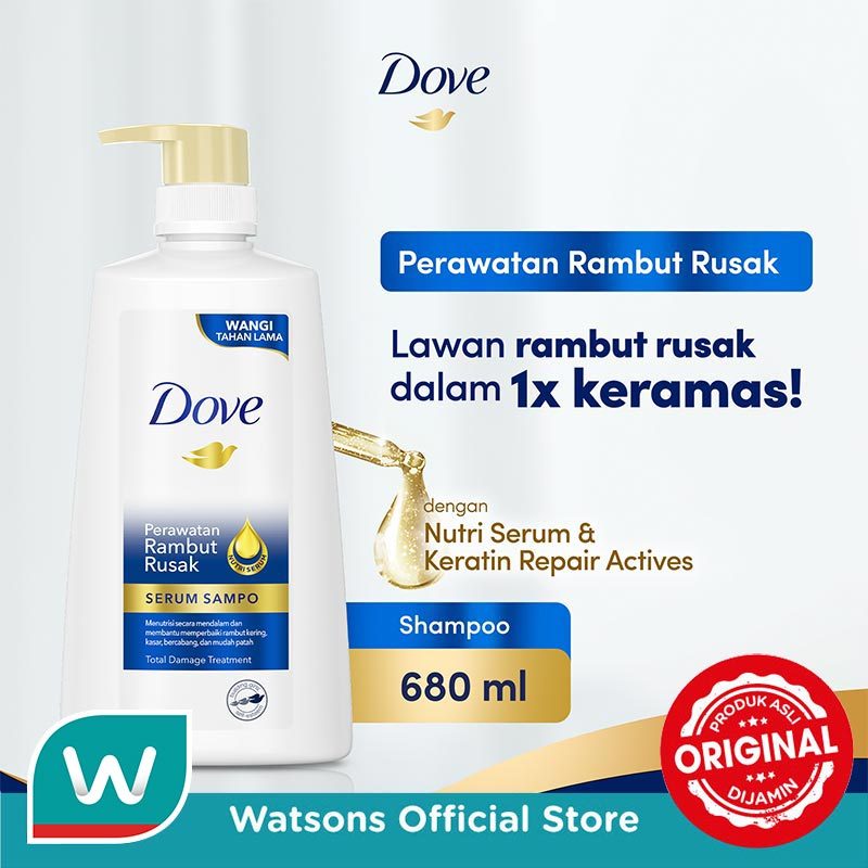 Dove Shampoo Total Damage Treatment 680ml