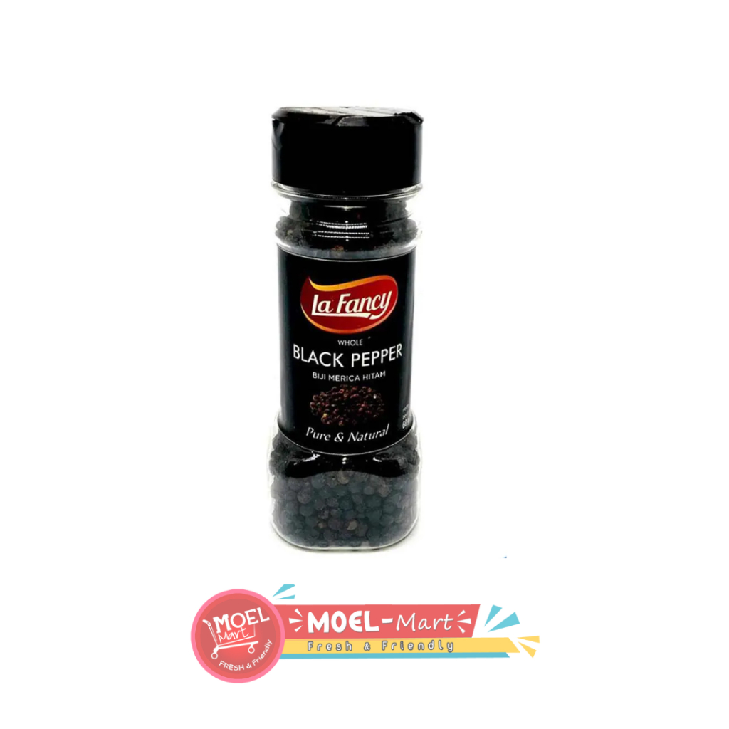 

LA FANCY BIJI MERICA HITAM GRINDER 65GR BTL