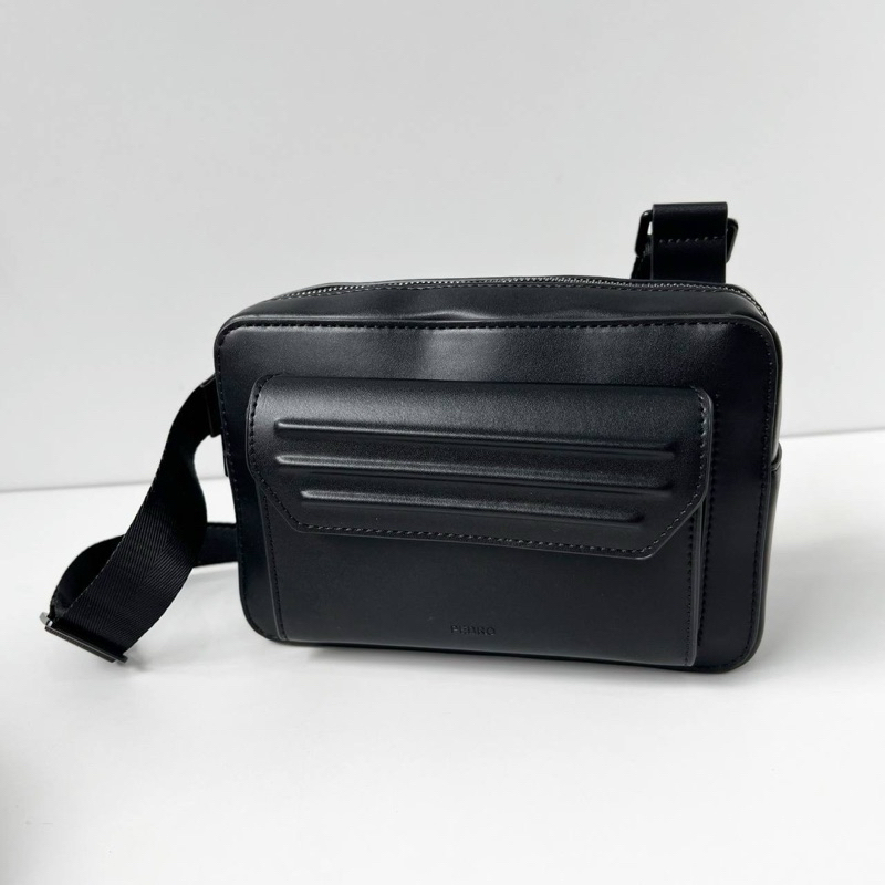 Tas Pedro laki pria selempang hitam