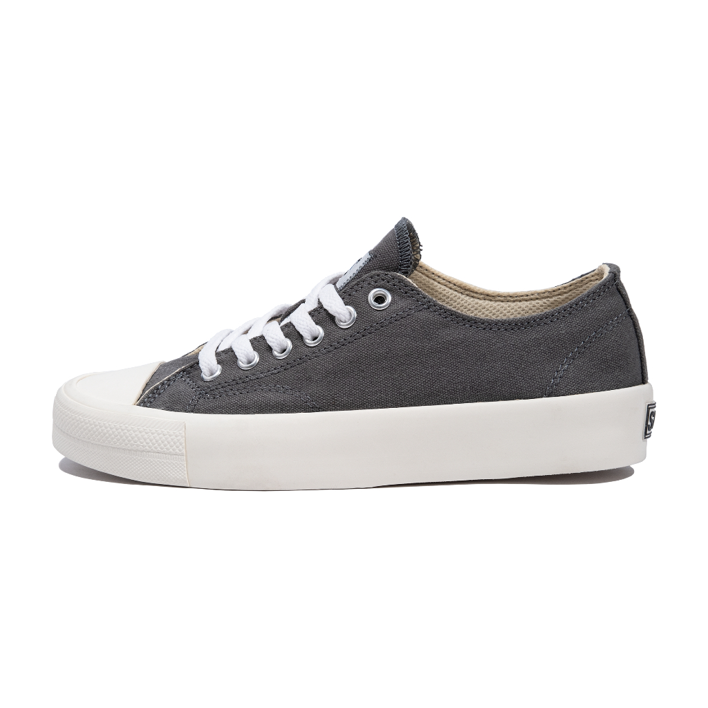SABA Vintage Grey White - Sepatu Sneakers Casual Pria Wanita