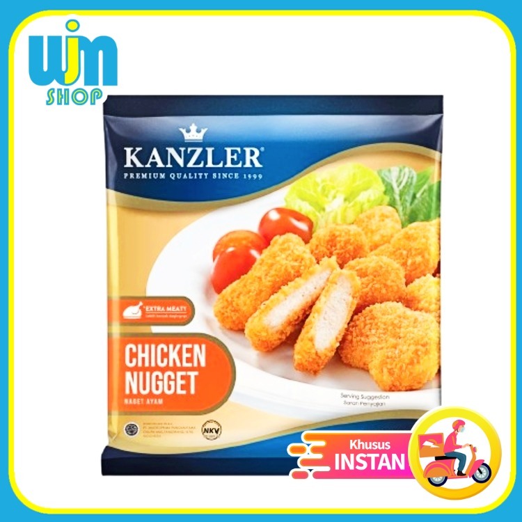 

Kanzler Premium Chicken Nugget 450gr WJM Naget Ayam HALAL