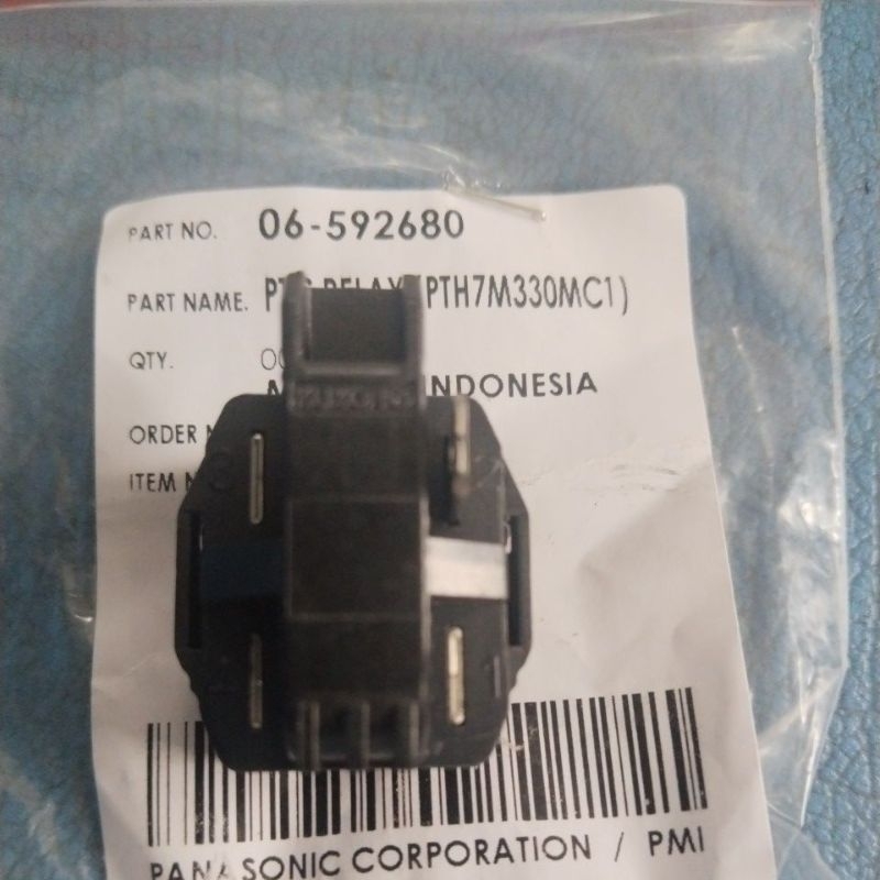 RELAY PTC KULKAS PANASONIC 1 PINTU ORIGINAL