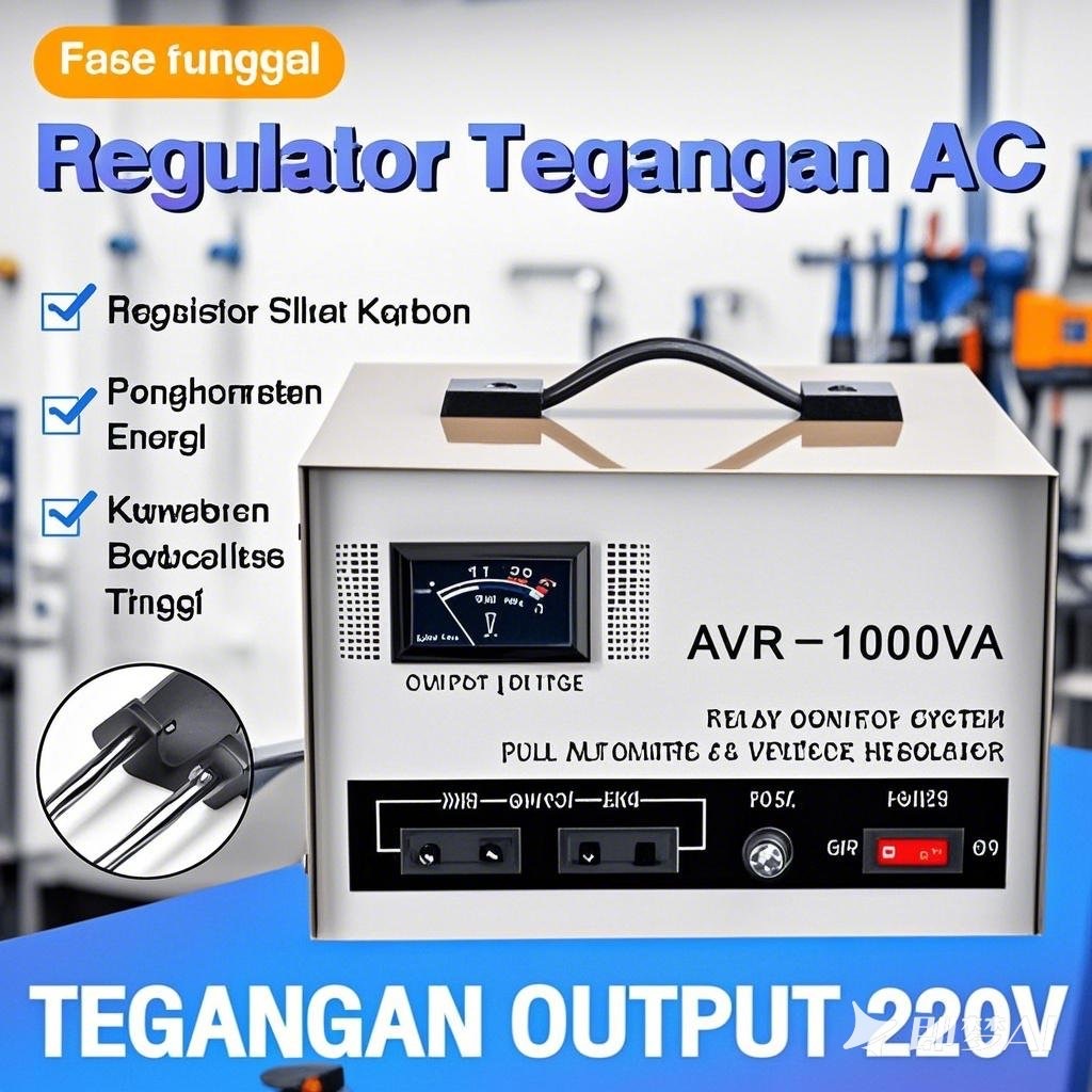 Moketa Stabilizer Matsunaga 1000watt/500Watt stabilizer  AC/DC 1000volt Universal Inverter