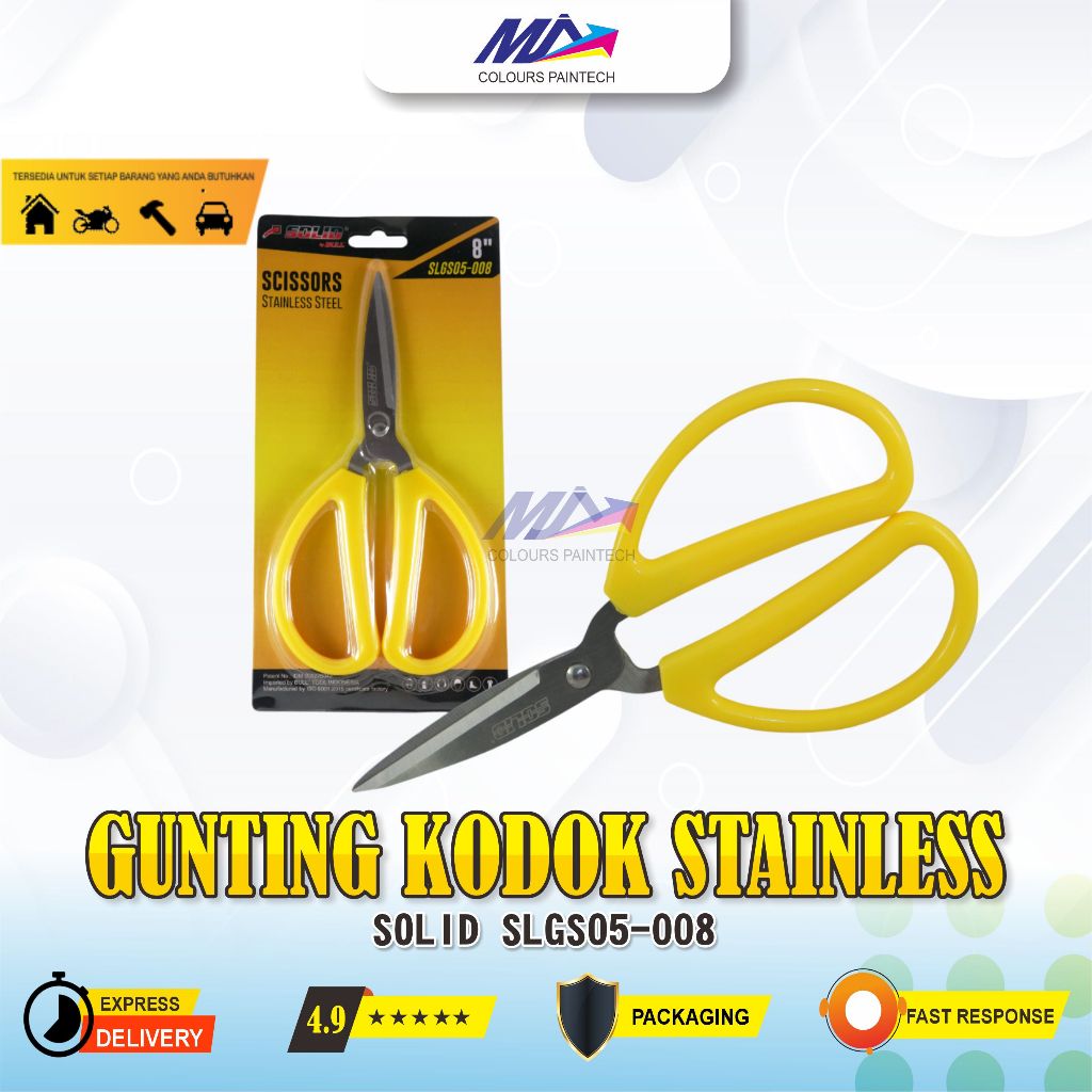 

SOLID SLGS05-008 GUNTING KODOK STAINLESS