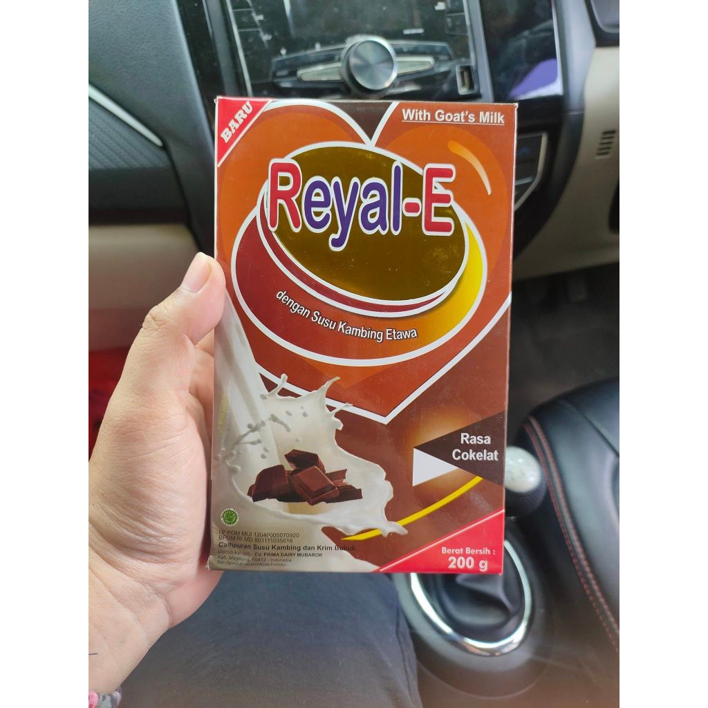 

Susu Kambing Etawa Reyal E rasa Coklat reyal-e rasa koko