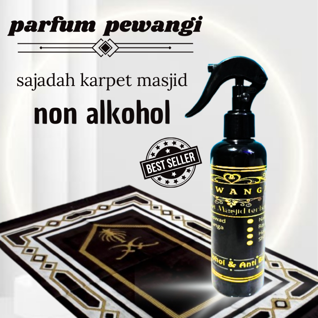PARFUM PEWANGI KARPET MASJID SAJADAH TERBAIK NON ALKOHO 500ML