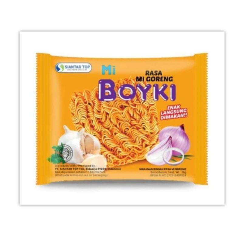 

Boyki Rasa Mie Goreng 16 gr Snack Cemilan