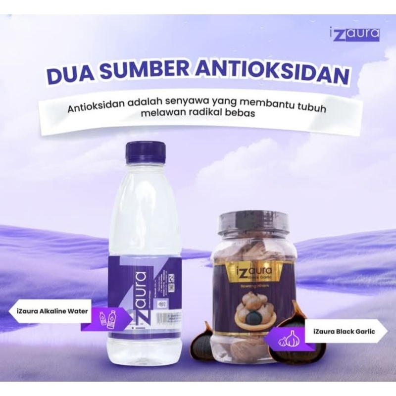 

izaura Alkaline Water Dua Sumber Antioksidan