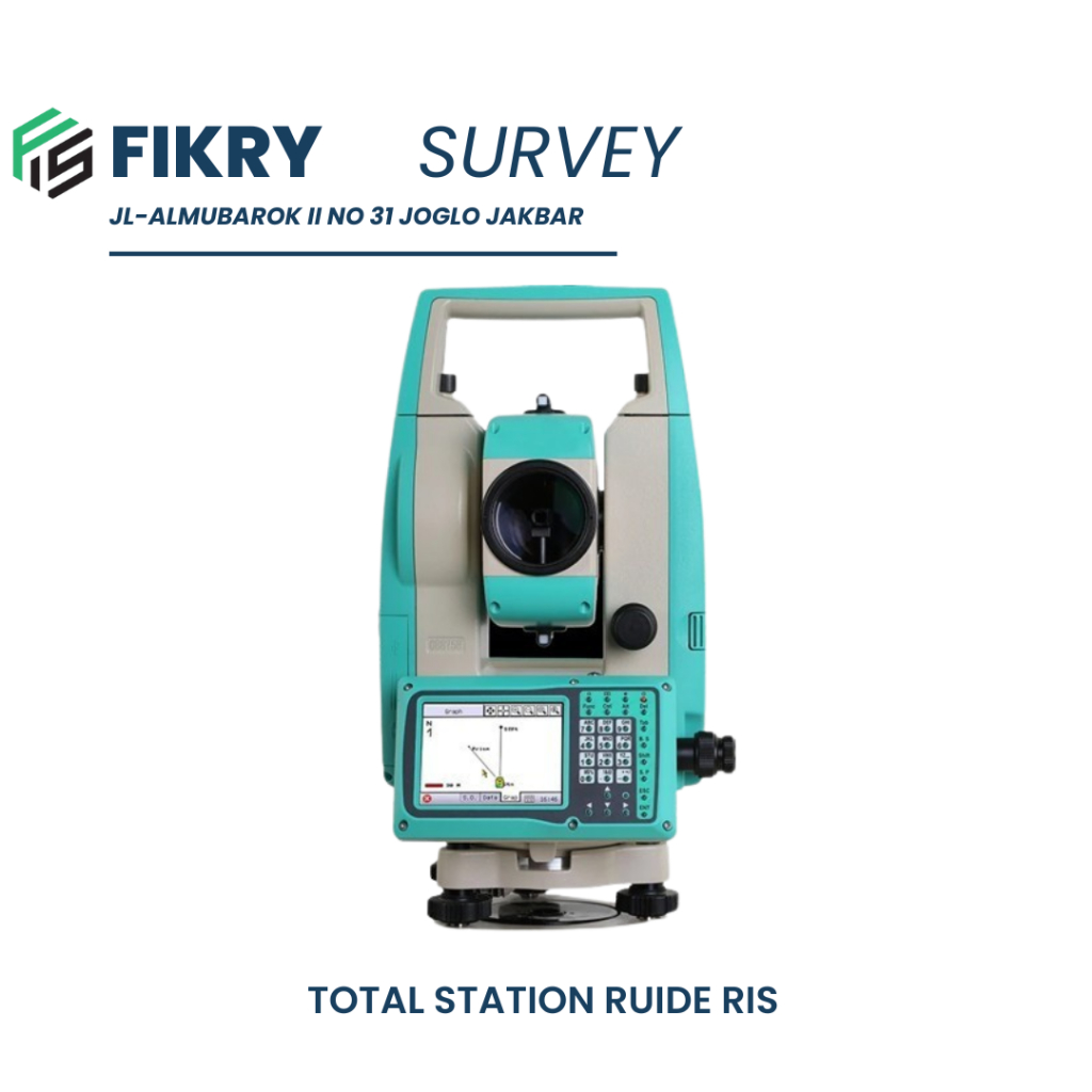 total station Ruide RIS touchscreen